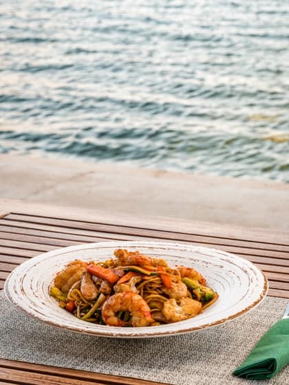 Pasta und Wok im Casanova Restaurante